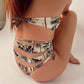 Mesh High waisted Kini