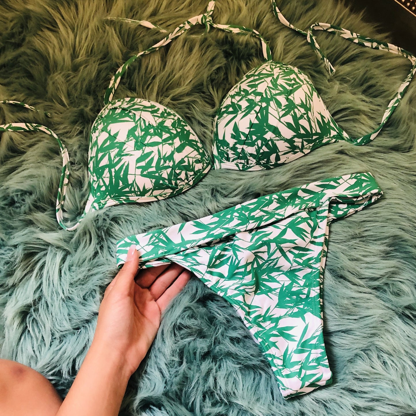 Leaf me here two piece