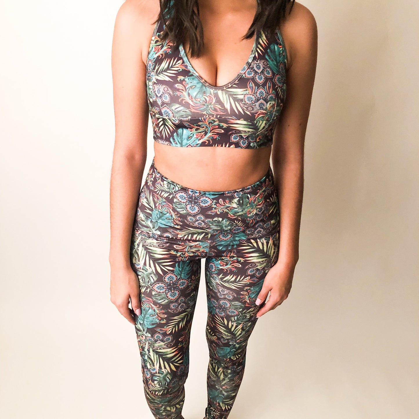 Floral Print Leggings