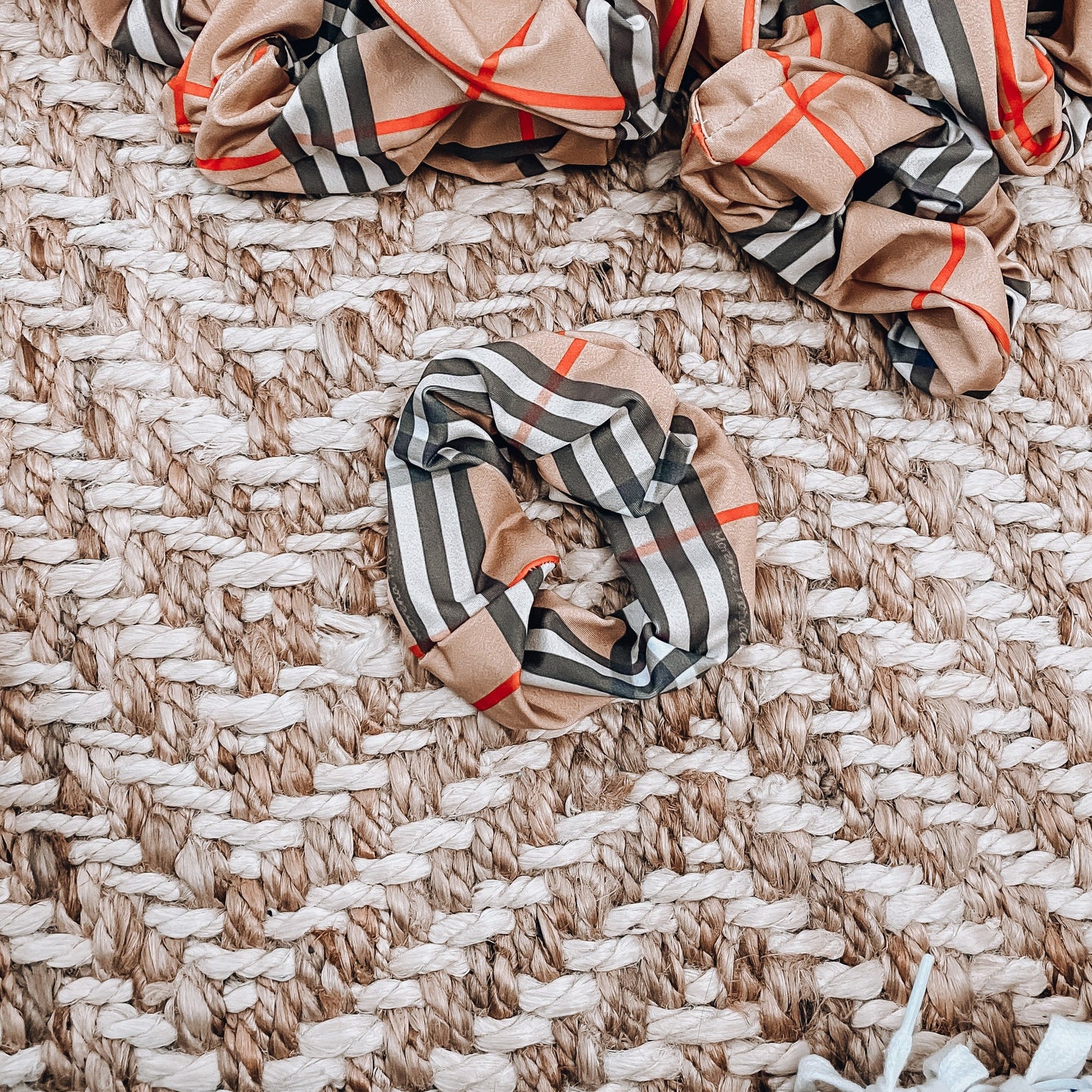 Plaid Scrunchie